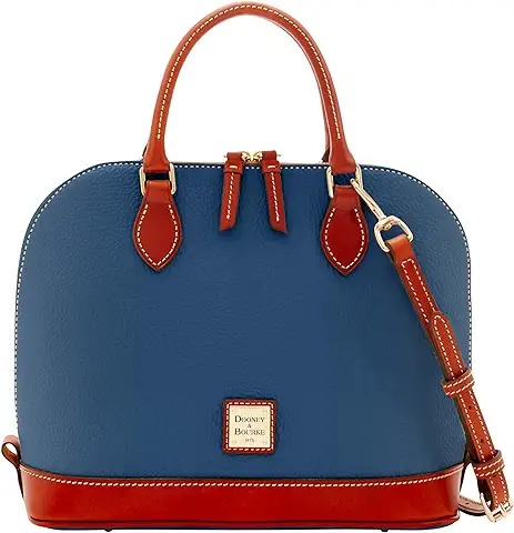 Dooney & Bourke Pebble Grain Zip Zip Satchel