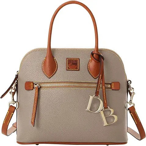 Dooney & Bourke Pebble Grain Zip Zip Satchel